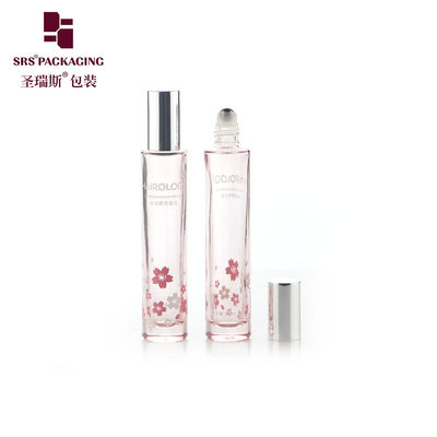 Купить GB1-15ml Толстая формованная стеклянная роликовая бутылка Косметическая упаковка Алюминиевая крышка Производство в сети