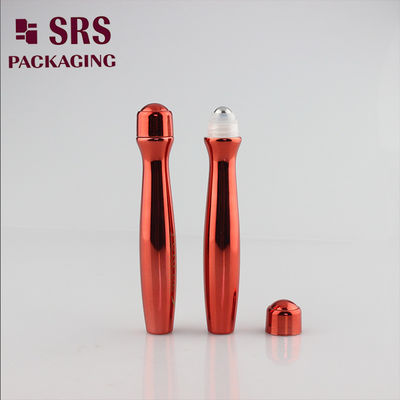 Купить SRS8447-15ML Фантастический блестящий красный пустой пластиковый рулон на бутылке с печатью Производство в сети