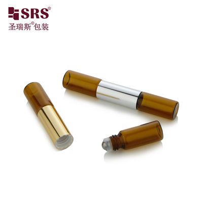 Купить SGB2-5+5ML Двойная боковая трубка парфюмерная стеклянная бутылка с нержавеющей сталью Производство в сети