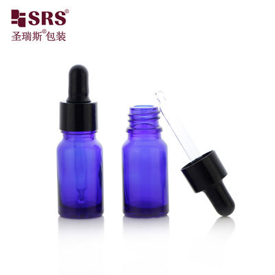 Купить D001-20ml Оптовая устойчивая к ультрафиолетовым лучам голубого цвета косметическое стекло эфирные масла капельницы бутылка для личной гигиены фармацевтическая упаковка Производство в сети