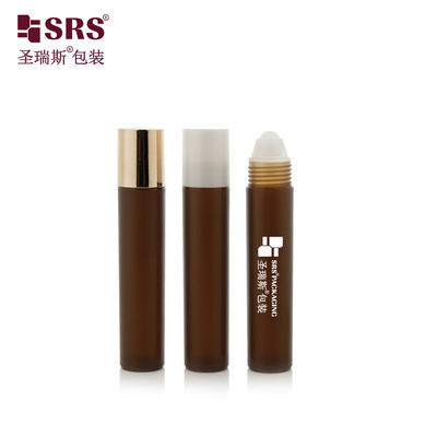 Купить Прочный RPP P -20ml Маттный Морозный Окончание Пустое Кофе Коричневый Цветный Рулон На Бутылке С Золотой Винтовой Крышкой Для Очной Уход Производство в сети