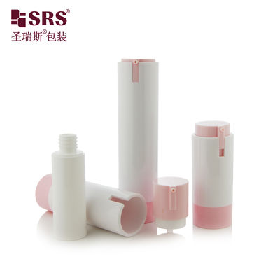 Купить Refillable Airless Pump Bottle 15ml 30ml 50ml AS+PP Cosmetic Container Производство в сети