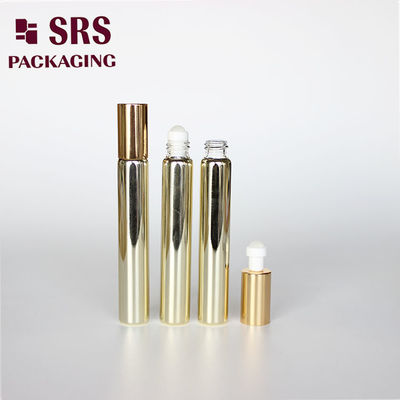 Купить SRS Cosmetic 10 мл золотой стеклянный флакон для духов со стеклянным роликовым шариком Производство в сети