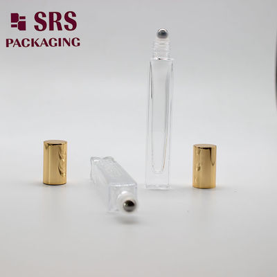 Купить SRS косметическая квадратная форма, прозрачный цвет, стеклянный шариковый флакон объемом 10 мл Производство в сети