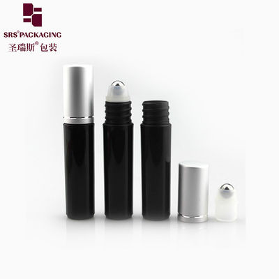 Купить RPA-5ML Черный роллер-флакон с матовым покрытием Доступен роллер-флакон объемом 5 мл с шариком из стали и металлической завинчивающейся крышкой Производство в сети
