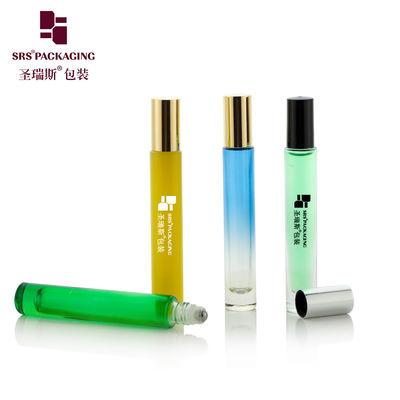 Купить GB1-10ML Пустой круглый стеклянный флакон с роликовым шариком, покрытие 10 мл для эфирного масла Производство в сети