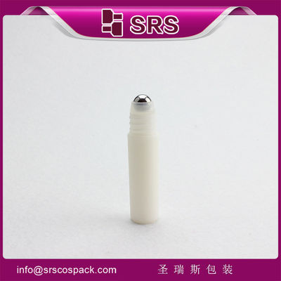 Белый цвет RPP-5ml пустая бутылка с роликовым шаром с герметичным уплотнением