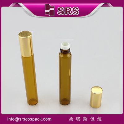 10 мл стеклянный пустой прозрачный роллер