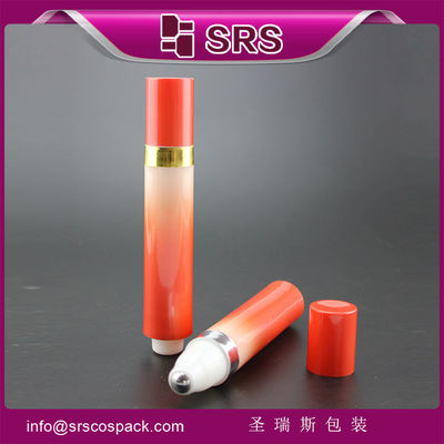 srs упаковка высококачественный красный пластиковый ролик для геля для глаз
