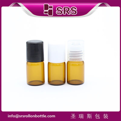 высококачественный 2 мл янтарный ролик на бутылке и пустой стеклянный ролик на бутылке