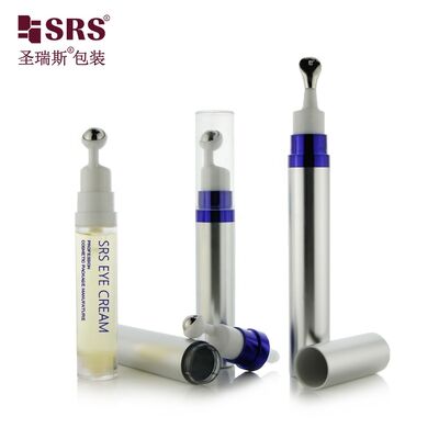 SRS 8ML 10ML 15ML Безвоздушная бутылка Роликовый флакон Высокое качество Горячая распродажа Контейнер для крема для глаз с массажем