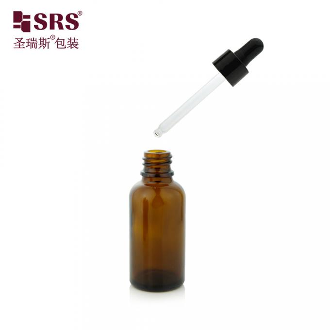 Антиакне эфирное масло стеклянная бутылка капельницы с PP пластиковой капельницы лечения 4