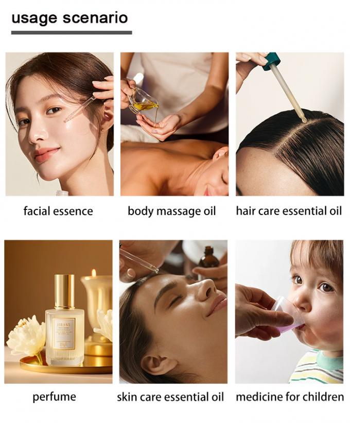 Черная пластиковая капельная стеклянная бутылка 5 мл 10 мл 15 мл 20 мл 30 мл 50 мл 100 мл для масла 2